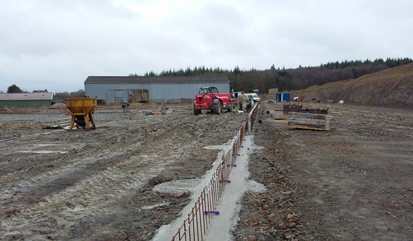 Les travaux pour un Bâtiment Multidôme  en Bretagne ont commencé 